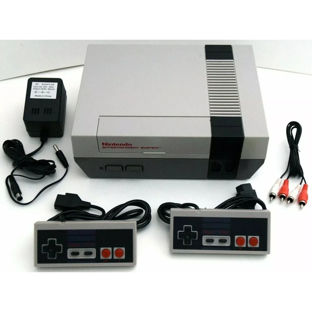 Original NES Nintendo System Console - New 72 Pin, All Hookups Works Great A+